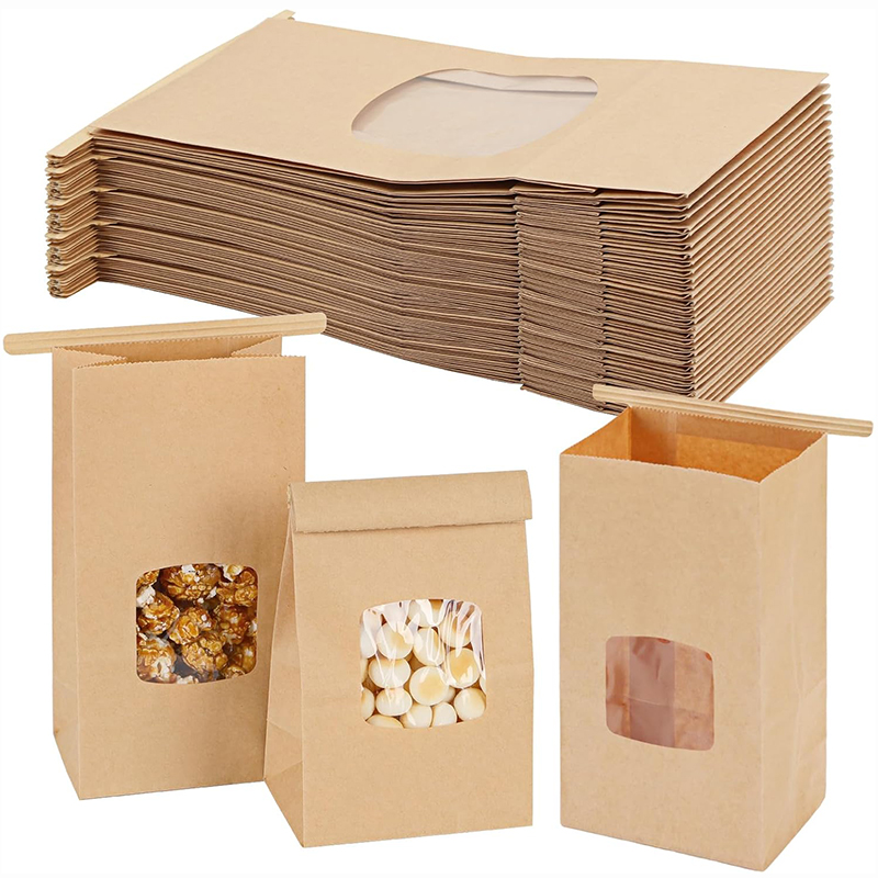 Food Snacks For Party - 10 Buah Tas Roti, Kantong Kertas