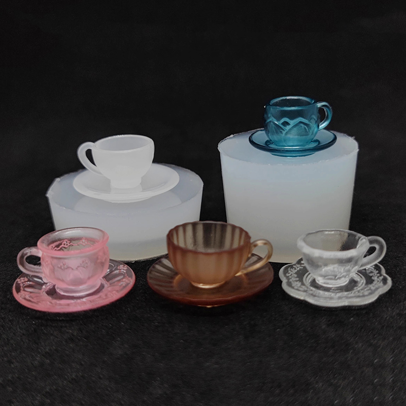 Food Z - Z. 1 Set Cetakan Silikon Cangkir