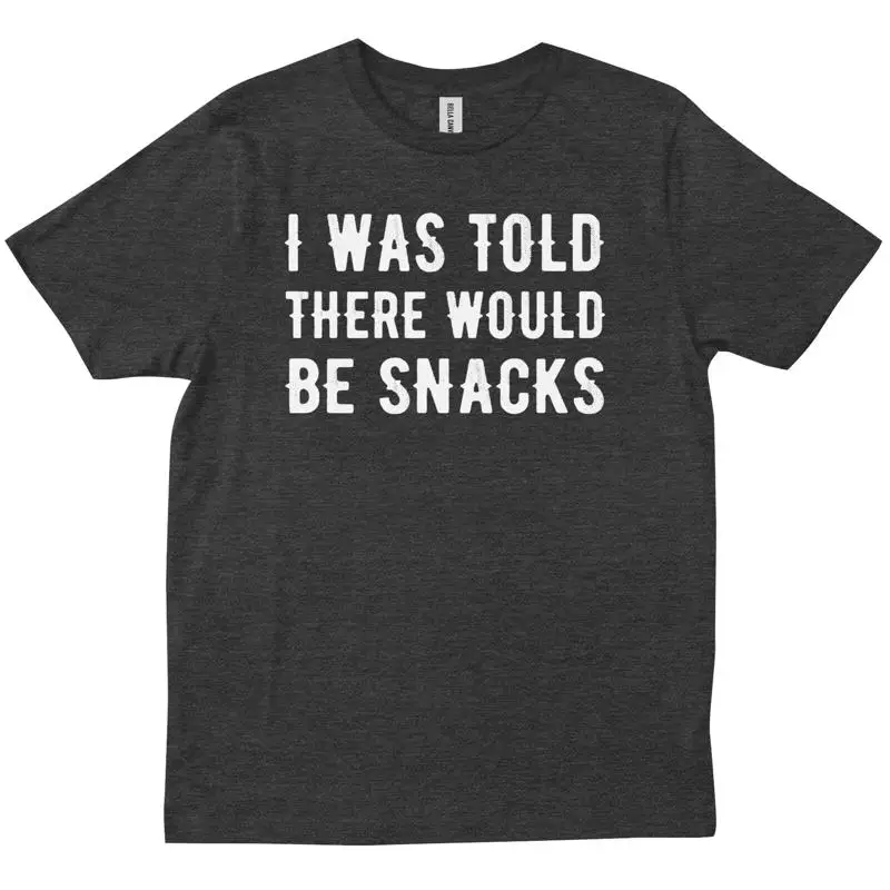 Foody Snacks - Saya diberitahu akan ada camilan, kaos