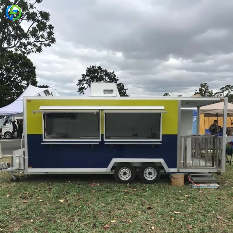 Street Food Snacks - Gerobak Makanan Mini Kustom untuk Katering