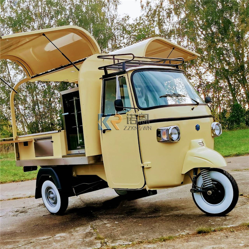 Street Food Snacks - Keranjang sepeda roda tiga listrik OEM