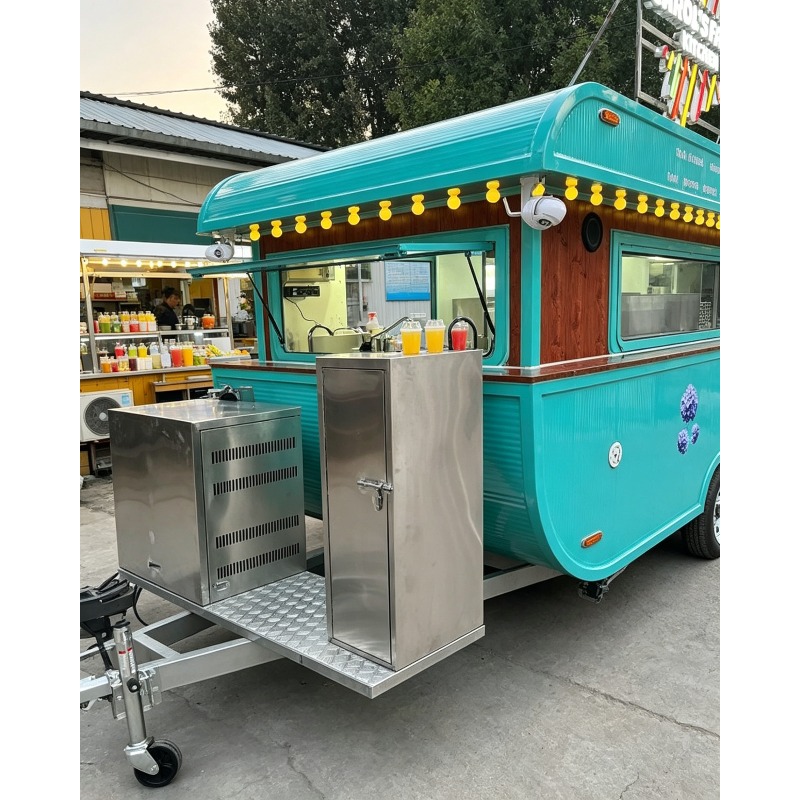 Street Food Snacks - Gerobak Jajanan Pasar Malam Komersial, Gerobak