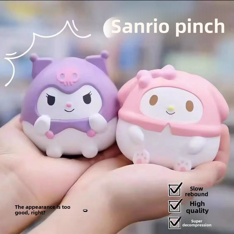 Korean Food Snacks - Mainan Squishy Bentuk Kuromi Lucu Kartun
