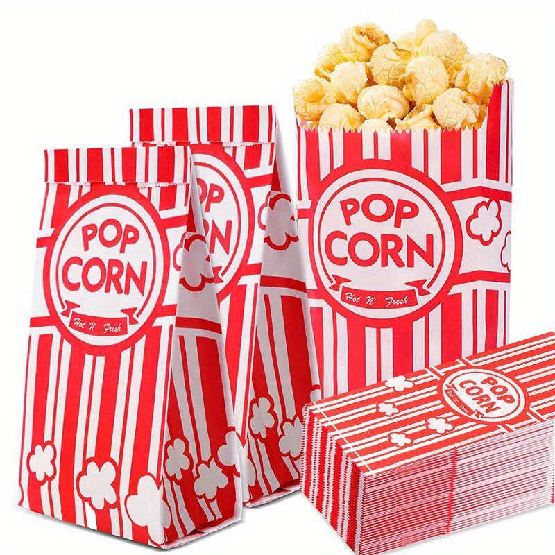 Food Snacks For Party - 20/50 Buah Tas Popcorn Porsi Individual