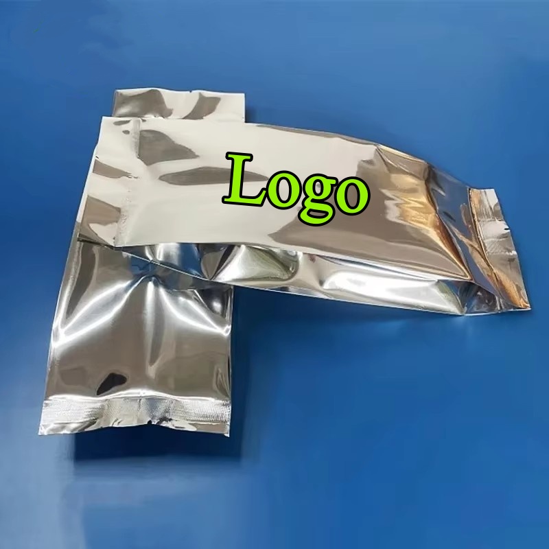 Food Snacks Logos - 100PCS Kantong Segel Panas Aluminium Foil