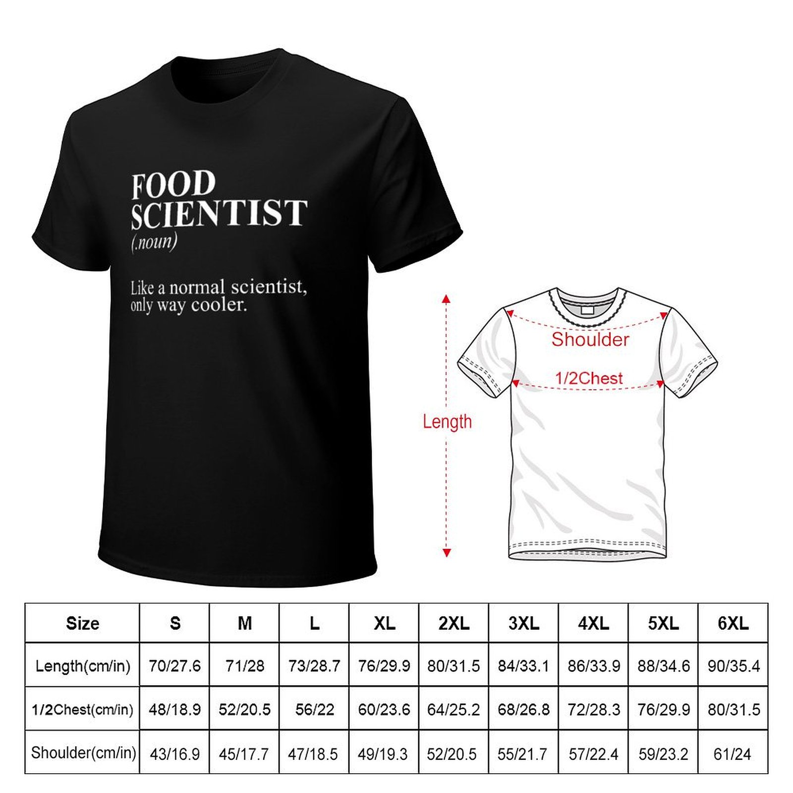 Kaos Ilmuwan Makanan Lucu, Ilm - Foody Snacks ulasan dan harga
