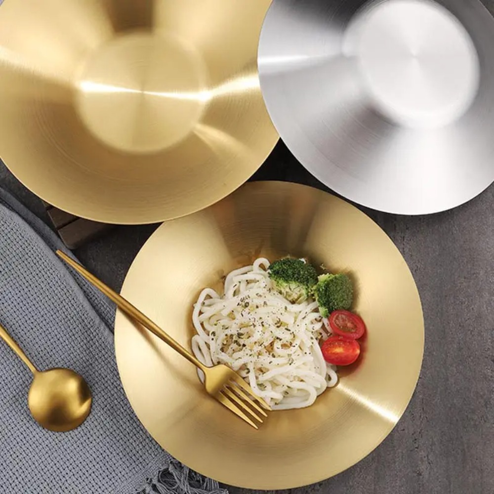Mangkuk Mie 304 Stainless Stee - Korean Food Snacks ulasan dan harga