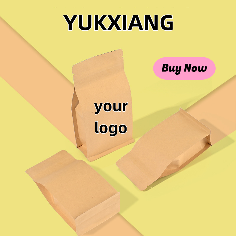 Kantong Kertas Kraft Logo Kust - Food Snacks Logos ulasan dan harga