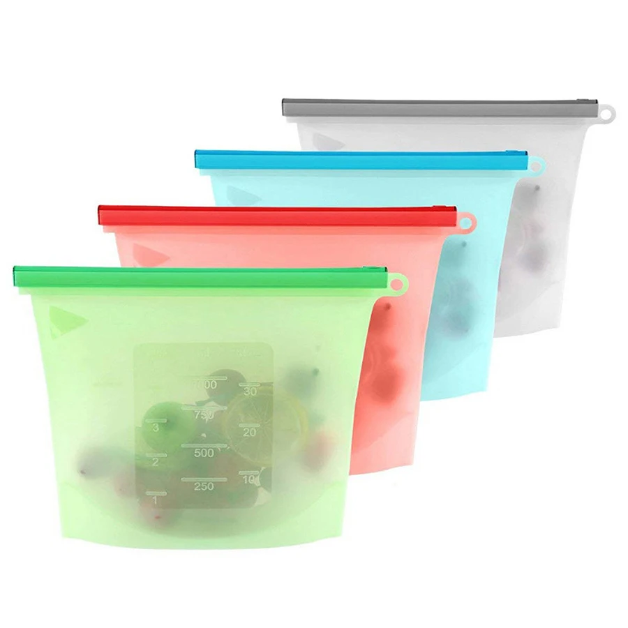 1000Ml Tas Penyimpanan Silikon - Food Z ulasan dan harga
