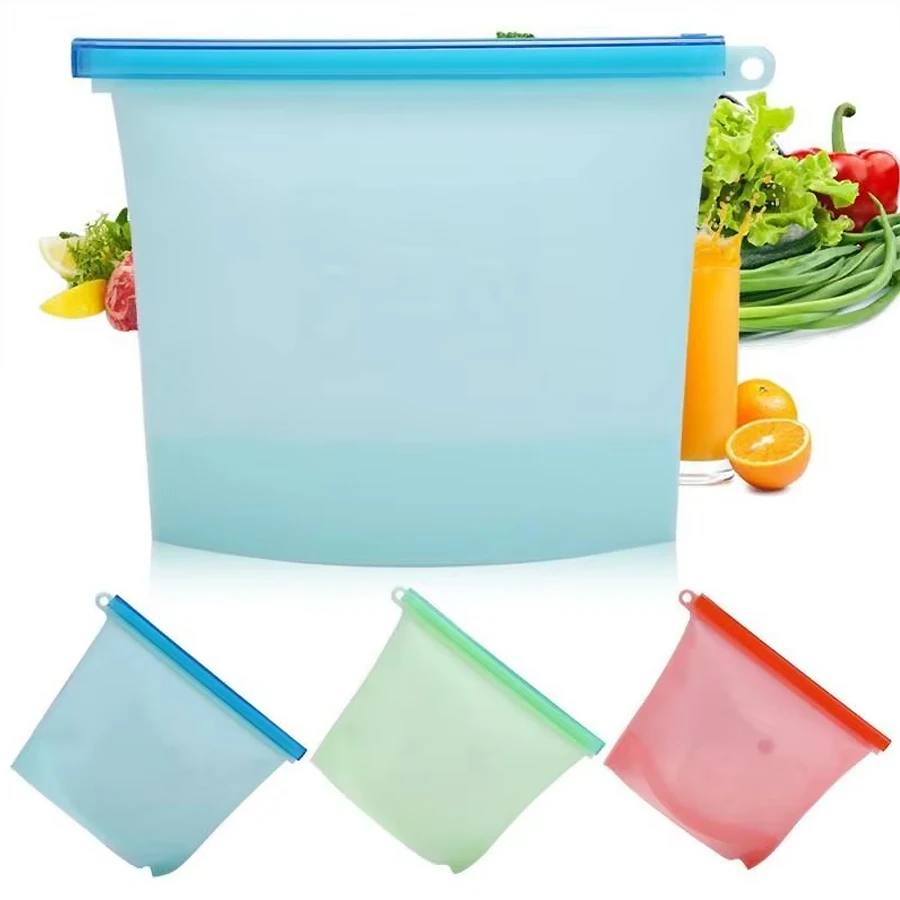 1000Ml Tas Penyimpanan Silikon - Food Z ulasan dan harga