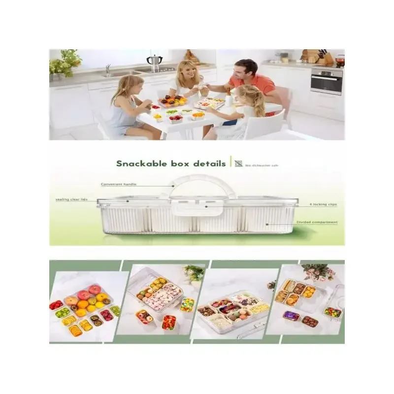 Nampan Camilan Terpisah dengan - Korean Food Snacks ulasan dan harga