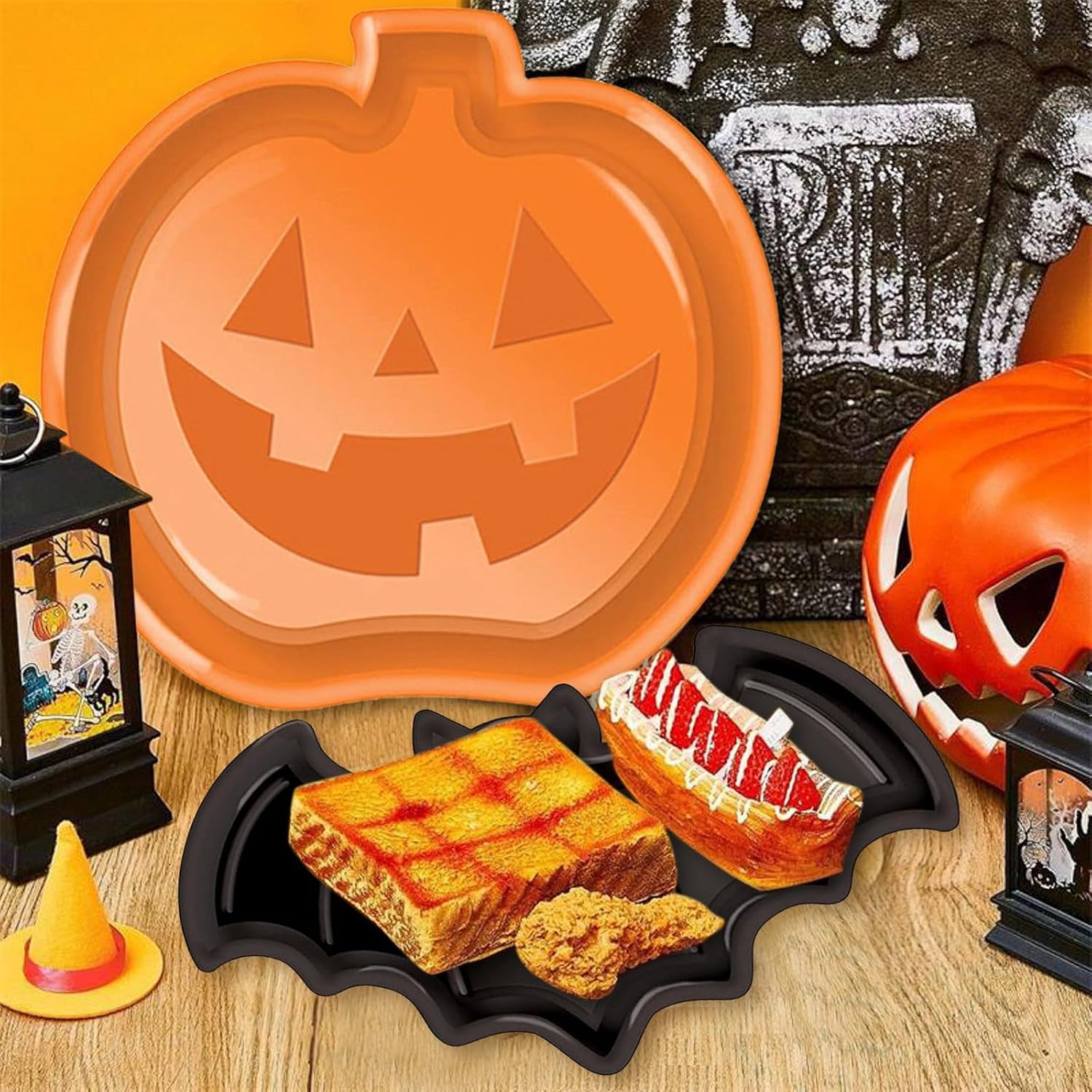 Set Piring Halloween yang Dapa - Food Snacks For Party ulasan dan harga