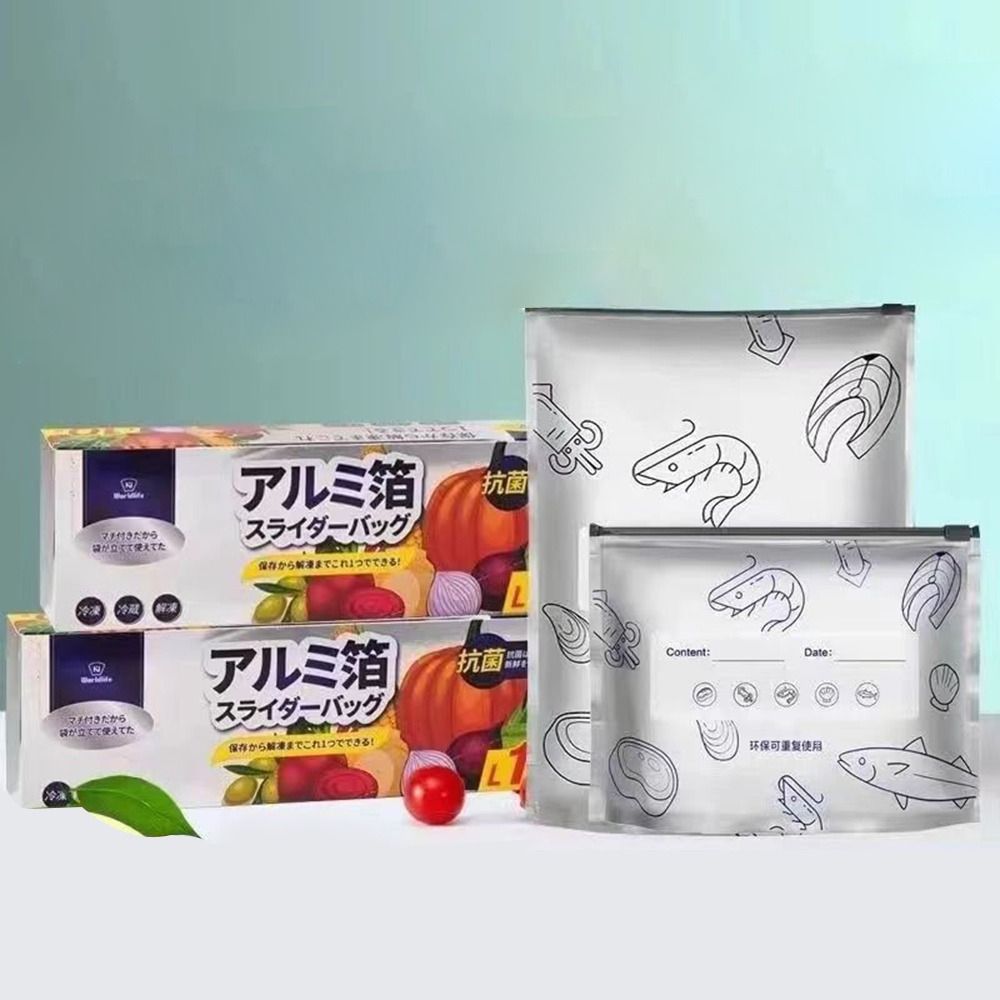 10 Buah/Tas Kantong Makanan Al - Food Z ulasan dan harga