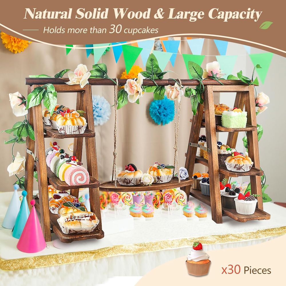 Rak Kue 3 Tingkat dengan Ayuna - Food Snacks For Party ulasan dan harga