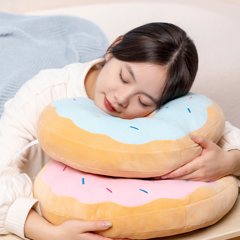 Bantal Mewah Donat Warna Perme - Soft Food Snacks Kids ulasan dan harga
