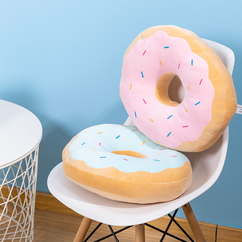 Bantal Mewah Donat Warna Perme - Soft Food Snacks Kids ulasan dan harga