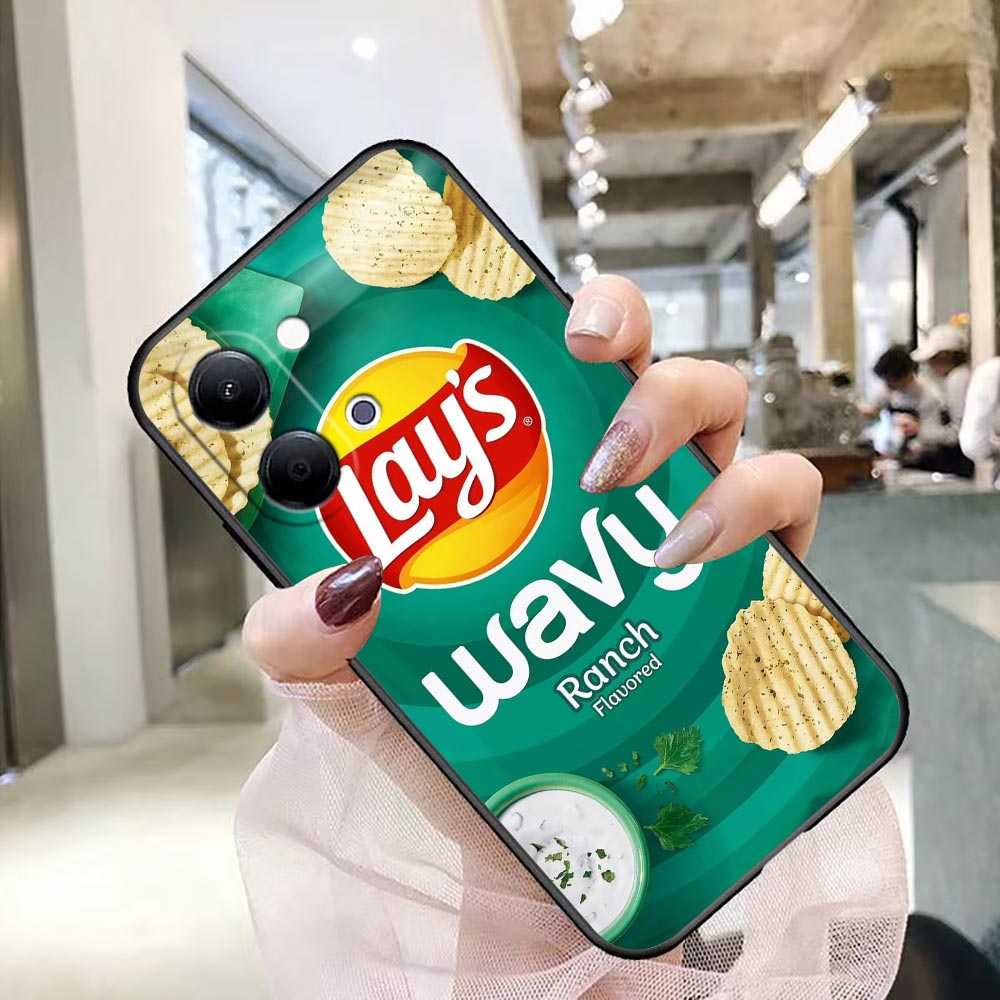 Casing Ponsel untuk VIVO Y400  - Food Snacks Logos ulasan dan harga