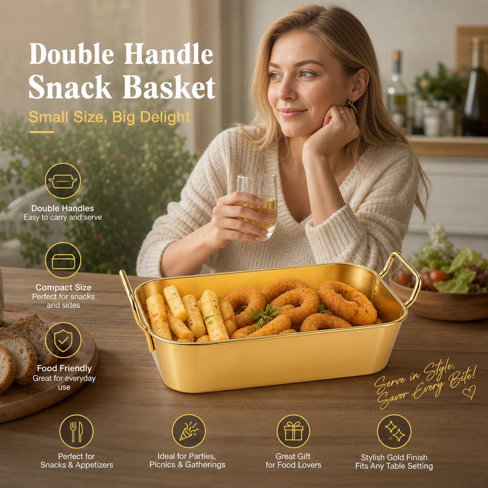 Nampan Sajian Dengan Pegangan, - Korean Food Snacks ulasan dan harga