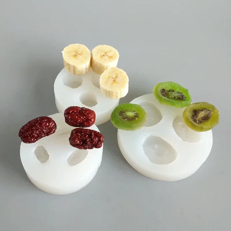 Cetakan silikon buah 3d irisan - Dried Fruit Mix ulasan dan harga