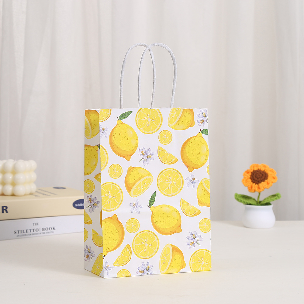 6 Buah Tas Hadiah Kertas Makan - Food Snacks For Party ulasan dan harga