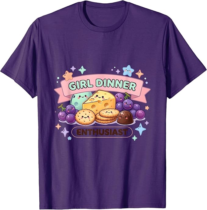 Kaos Desain Im Literally Just  - Foody Snacks ulasan dan harga